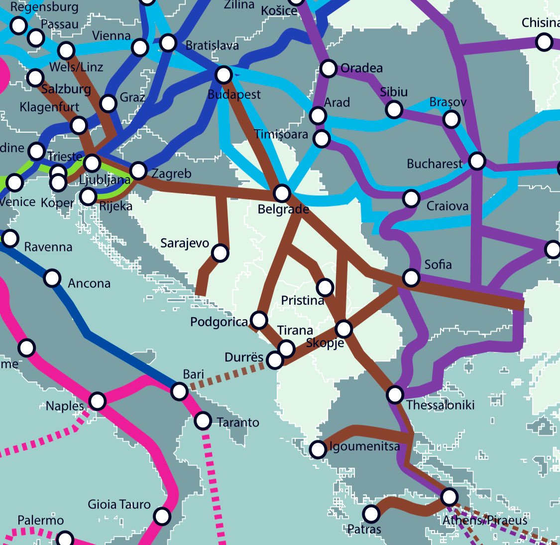 First-Ever Western Balkans Transport Corridor To Become Reality ...