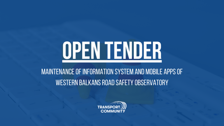 Maintenance of the information system and mobile apps of Western Balkans Road Safety Observatory