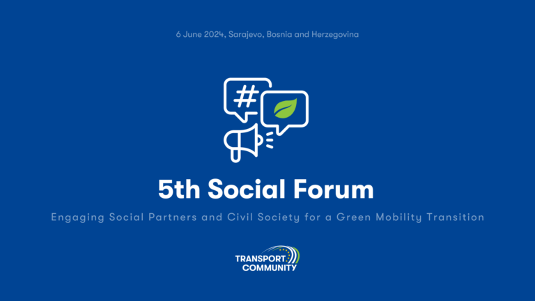 Register Now: 5th Social Forum – Engaging Social Partners and Civil Society for a Green Mobility Transition