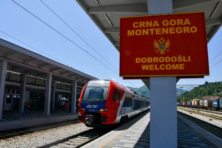 Montenegro and Serbia Open Joint Rail Border Crossing in Bijelo Polje