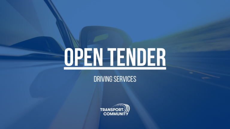 OPEN TENDER: Driving services