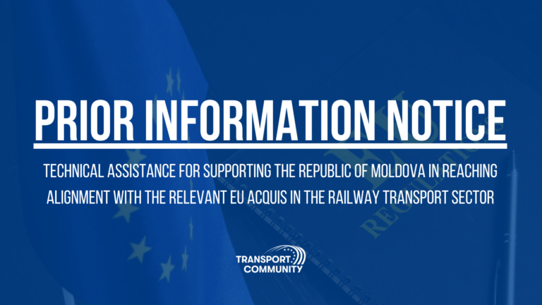 REQUEST FOR EXPRESSIONS OF INTEREST: Technical Assistance for supporting the Republic of Moldova in reaching alignment with the  relevant EU acquis in the railway transport sector